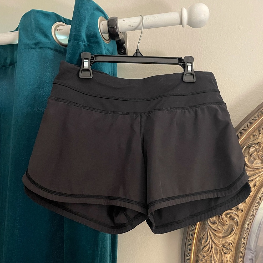 Black Lululemon shorts